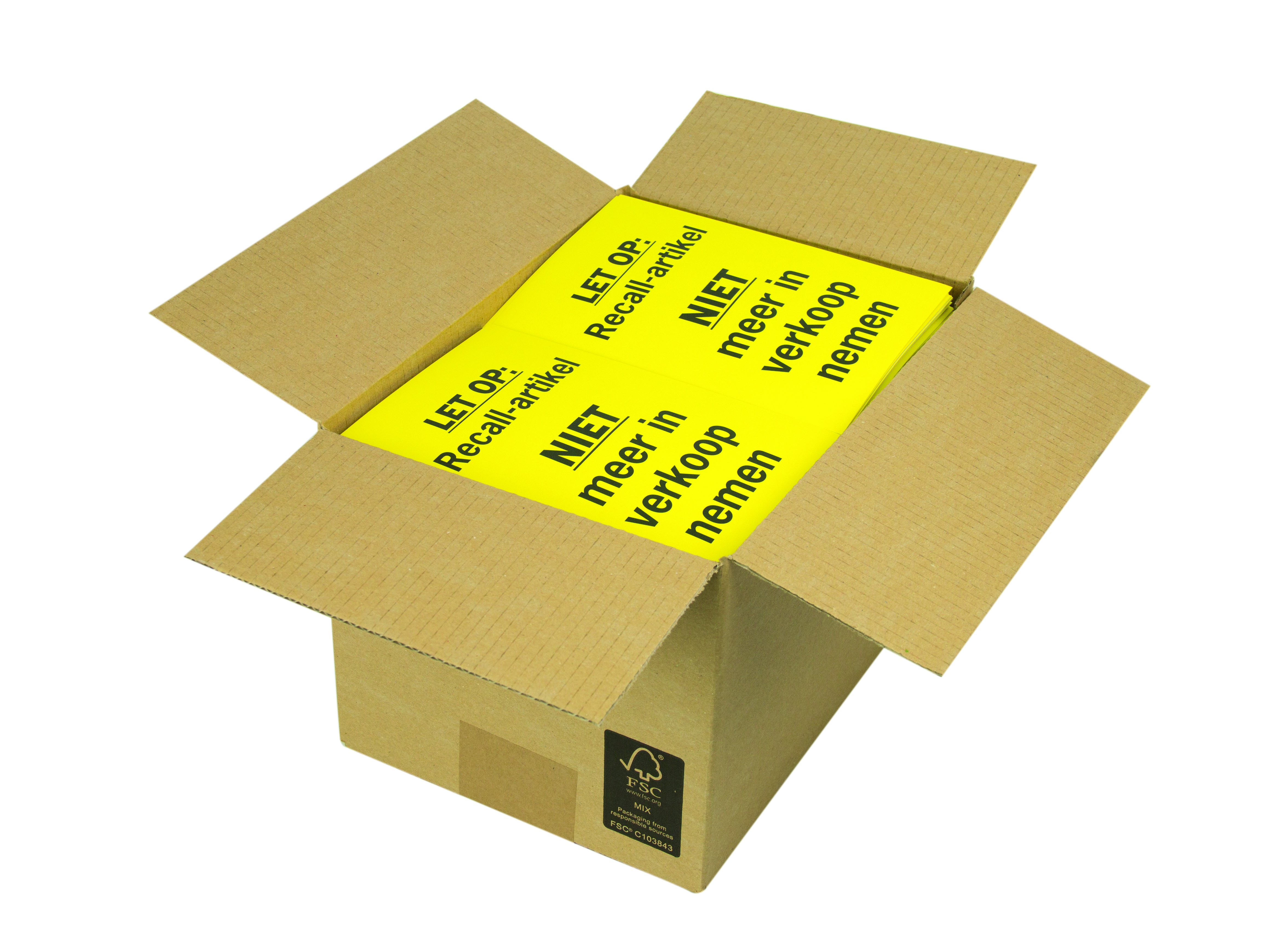 Weiße DIN-Boxen sind starke und professionelle Verpackungen